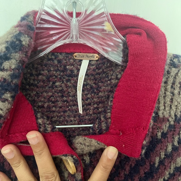 Free People Sweater Coat. Small - Picture 2 of 9
